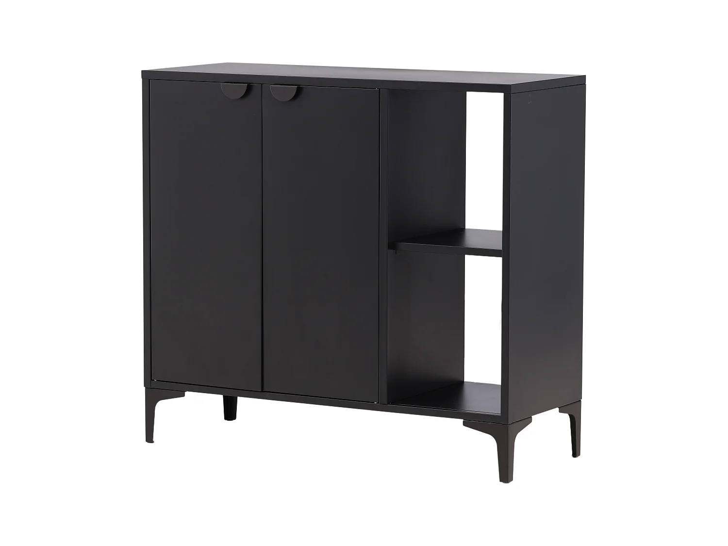 Vitrine PIRING SC110 2D 110x42x100 Noir