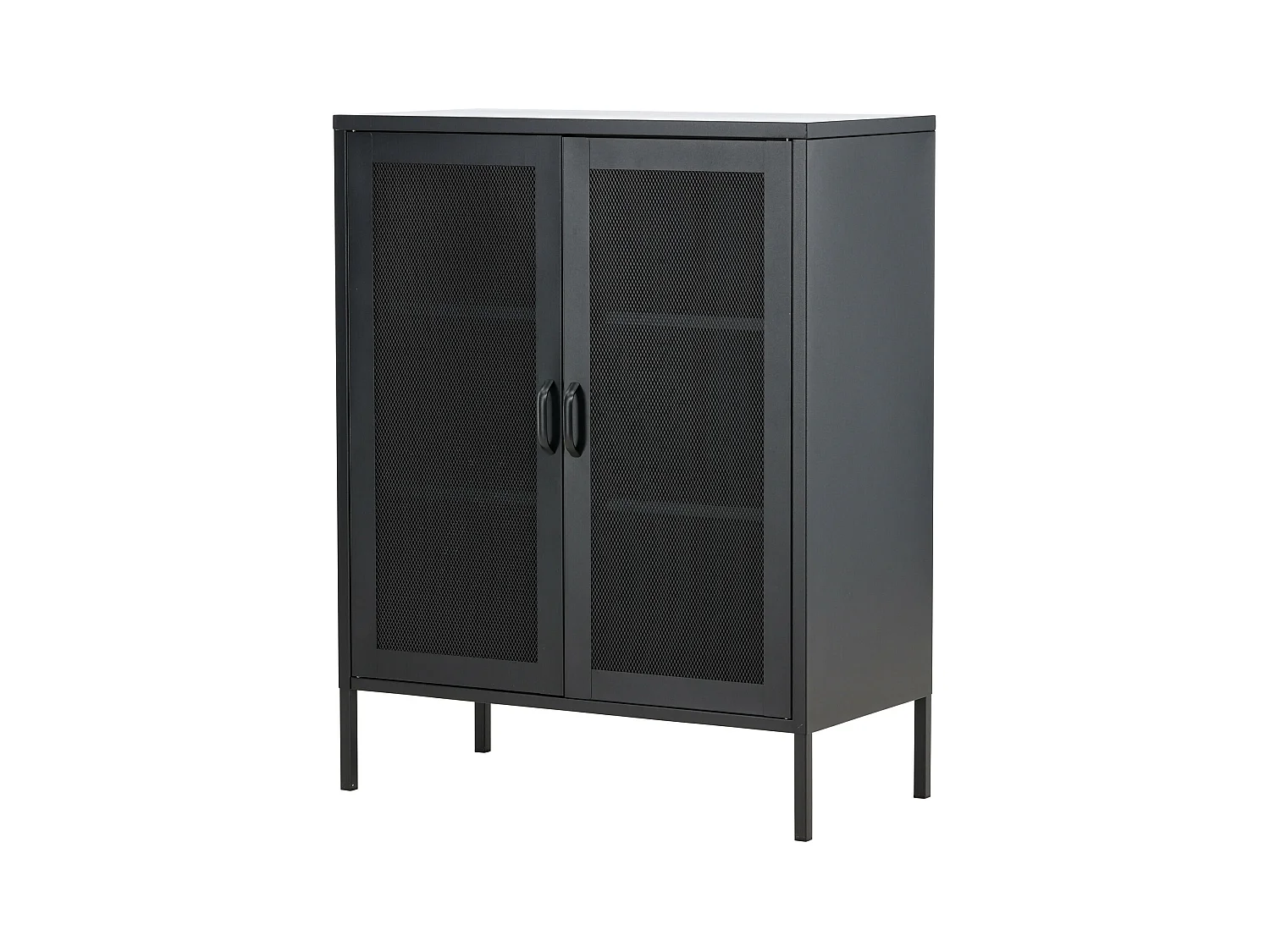 Vitrine MISHA SC80 2D 80x40x102 Noir