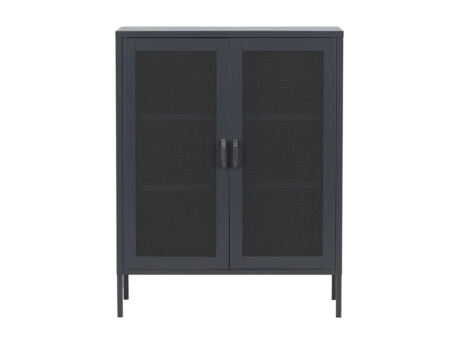 Vitrine MISHA SC80 2D 80x40x102 Gris