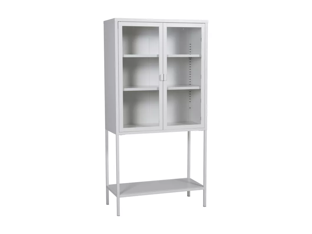 Kauf Unique Vitrinenschrank MISHA SC75 2D 75x35x150 Weiß