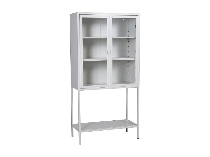 Vetrina MISHA SC75 2D 75x35x150 Bianco