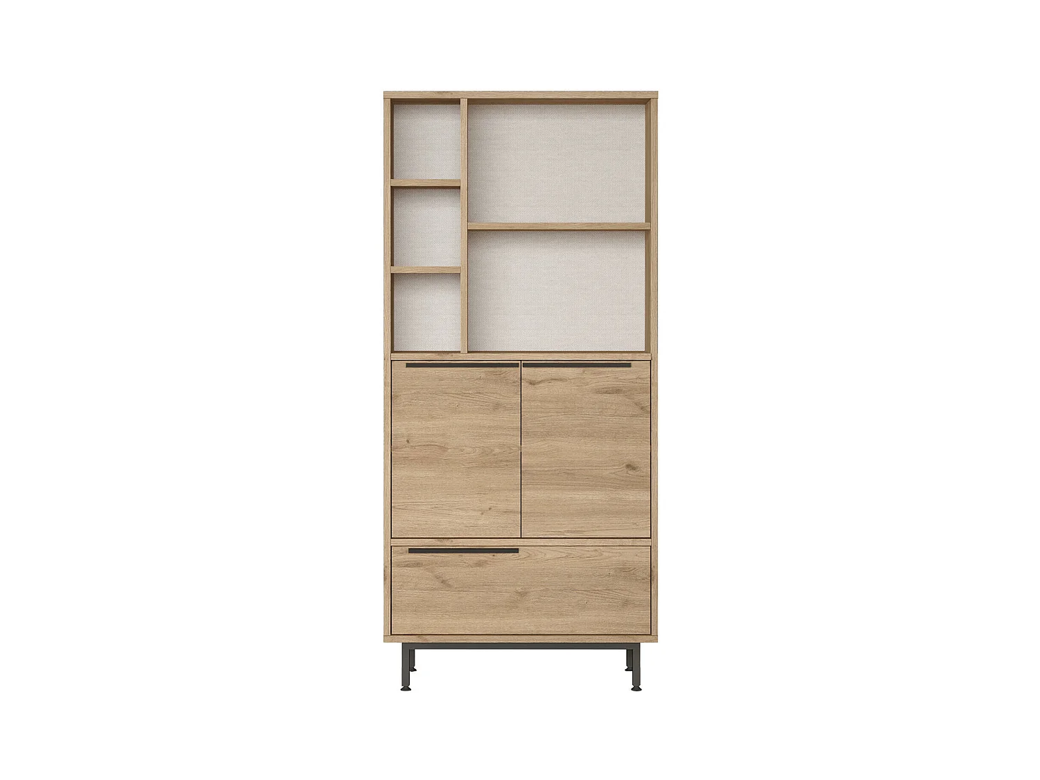 Vitrine OCEAN SC75 3D 75x36x162 Naturel