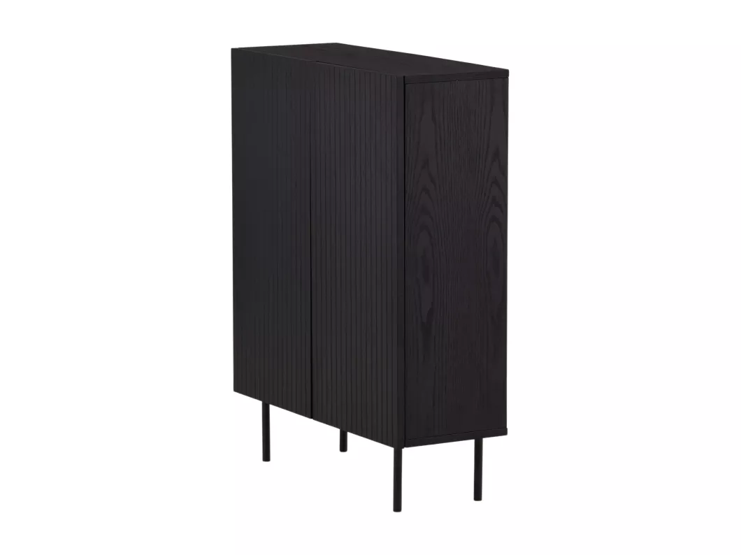 Kauf Unique Vitrinenschrank BJÖRKÖN SC80 2D 80x30x103 Schwarz