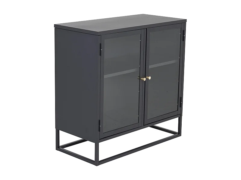 Vitrine BAKAL SC85 2D 85x40x85 Noir