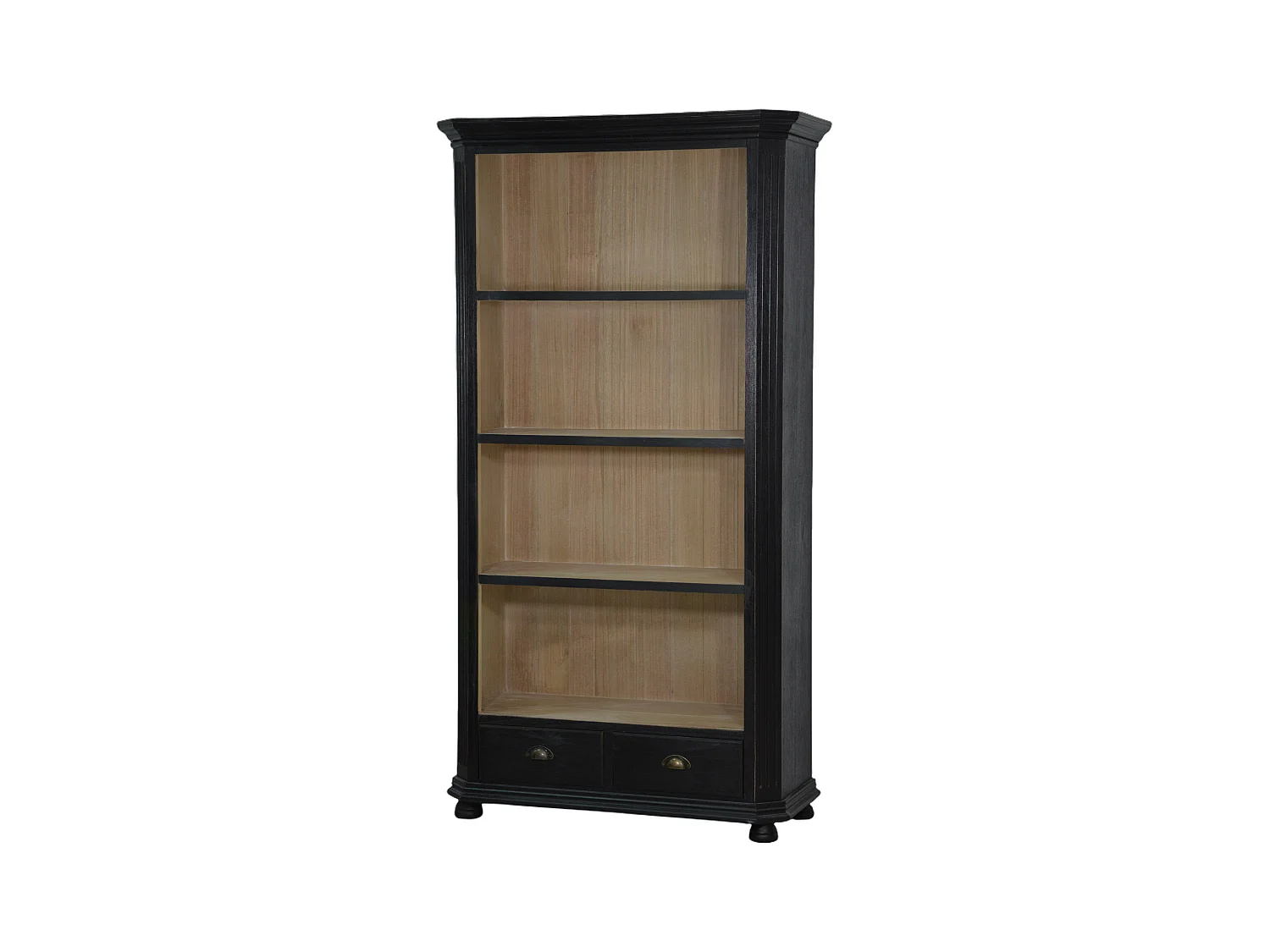 Vitrine CESENA SC100 2D 100x40x187 Noir