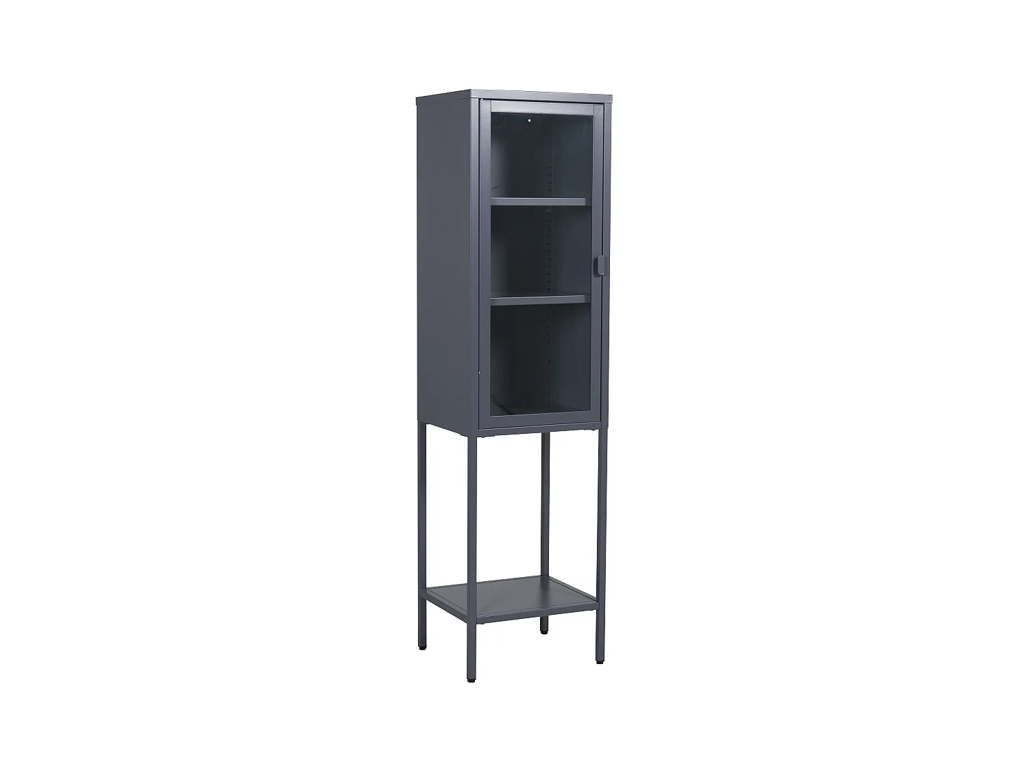 Vitrine MISHA SC41 1D 41x35x150 Gris