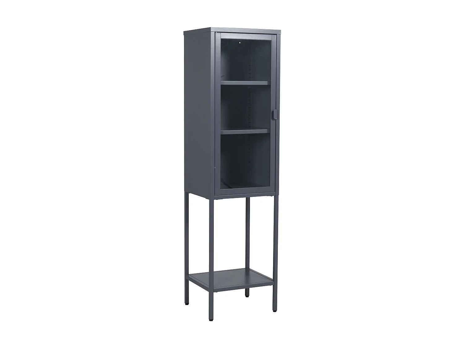 Vitrine MISHA SC41 1D 41x35x150 Gris