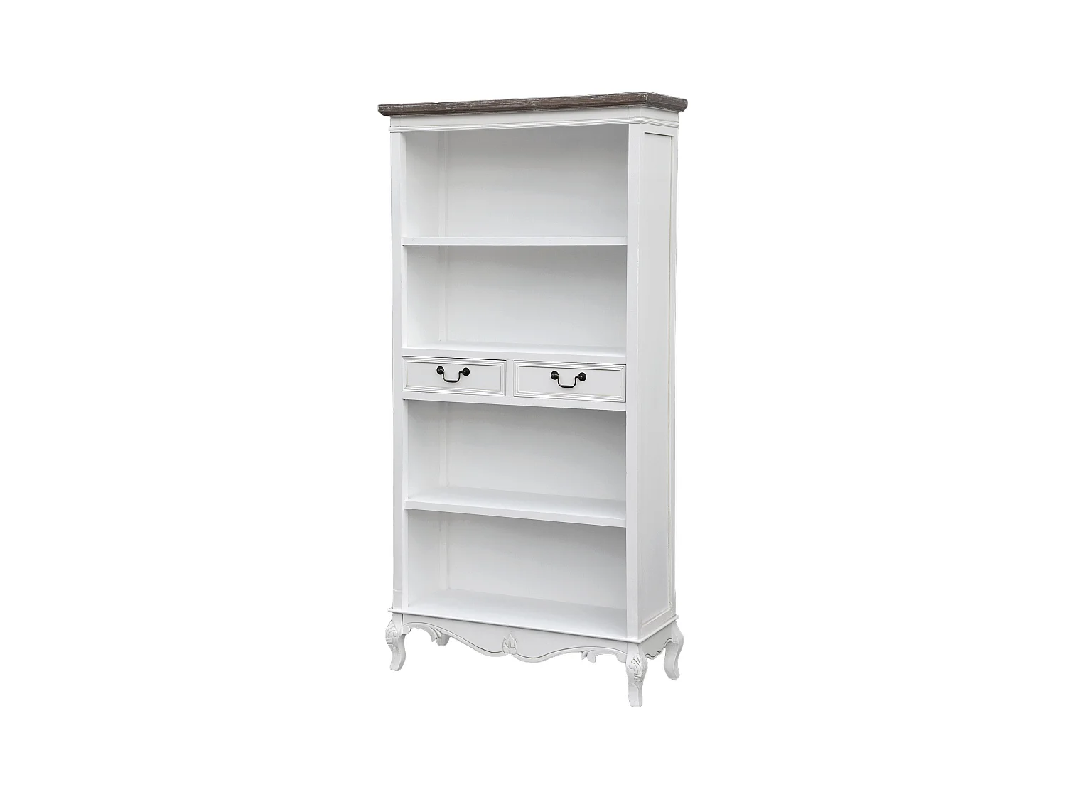 Vitrine RIMINI WHITE SC90 2D 90x35x179 Blanc