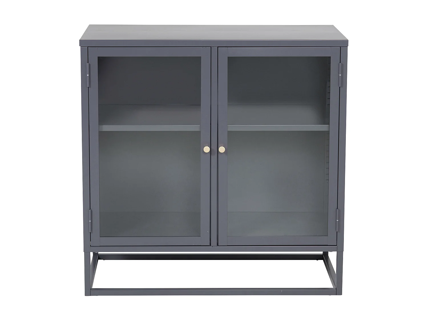 Vitrine BAKAL SC85 2D 85x40x85 Gris