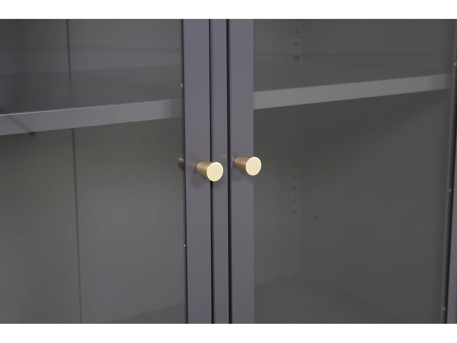 Vitrine BAKAL SC85 2D 85x40x85 Gris