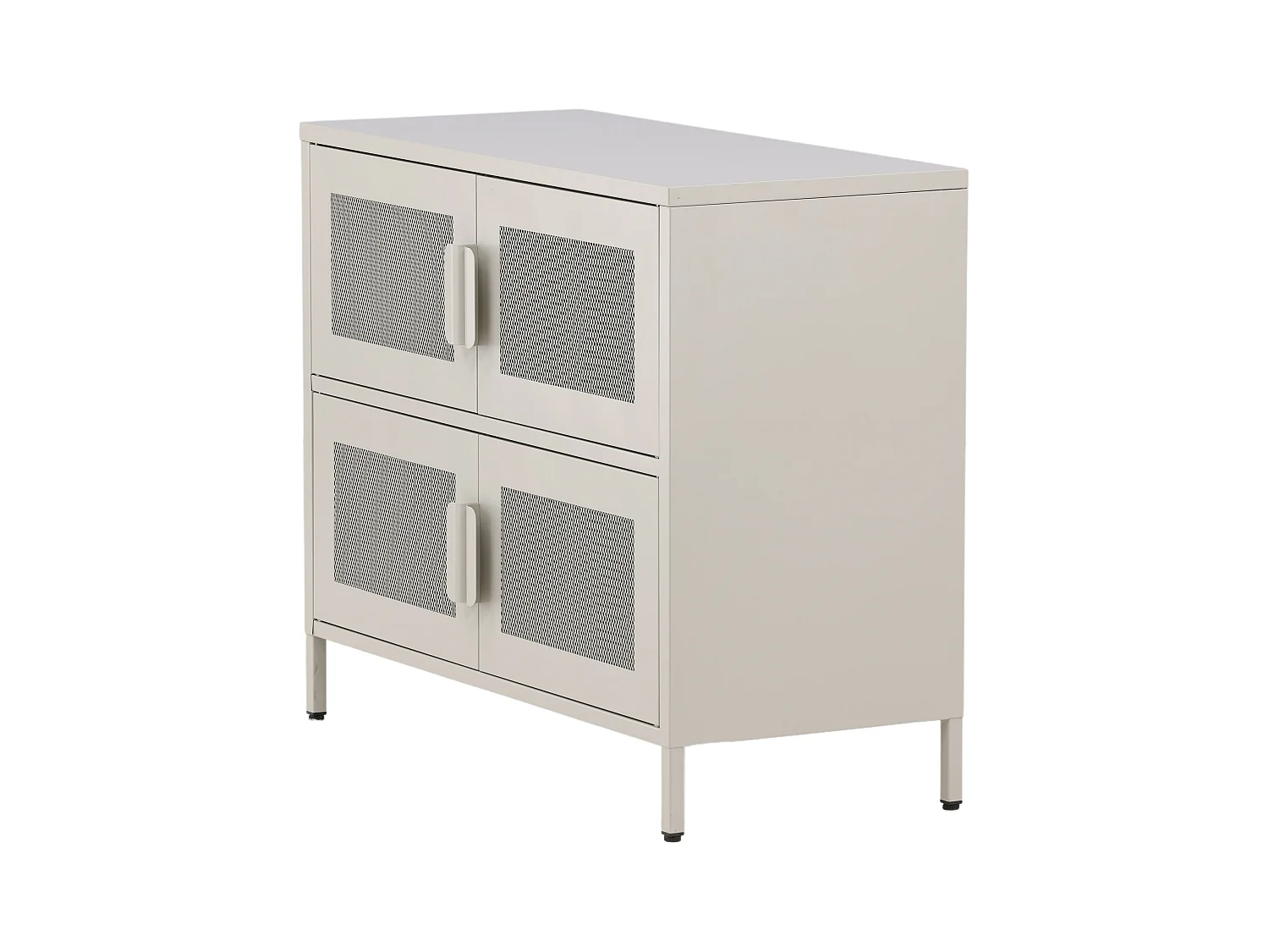 Vitrine NETT SC90 4D 90x40x75 Beige
