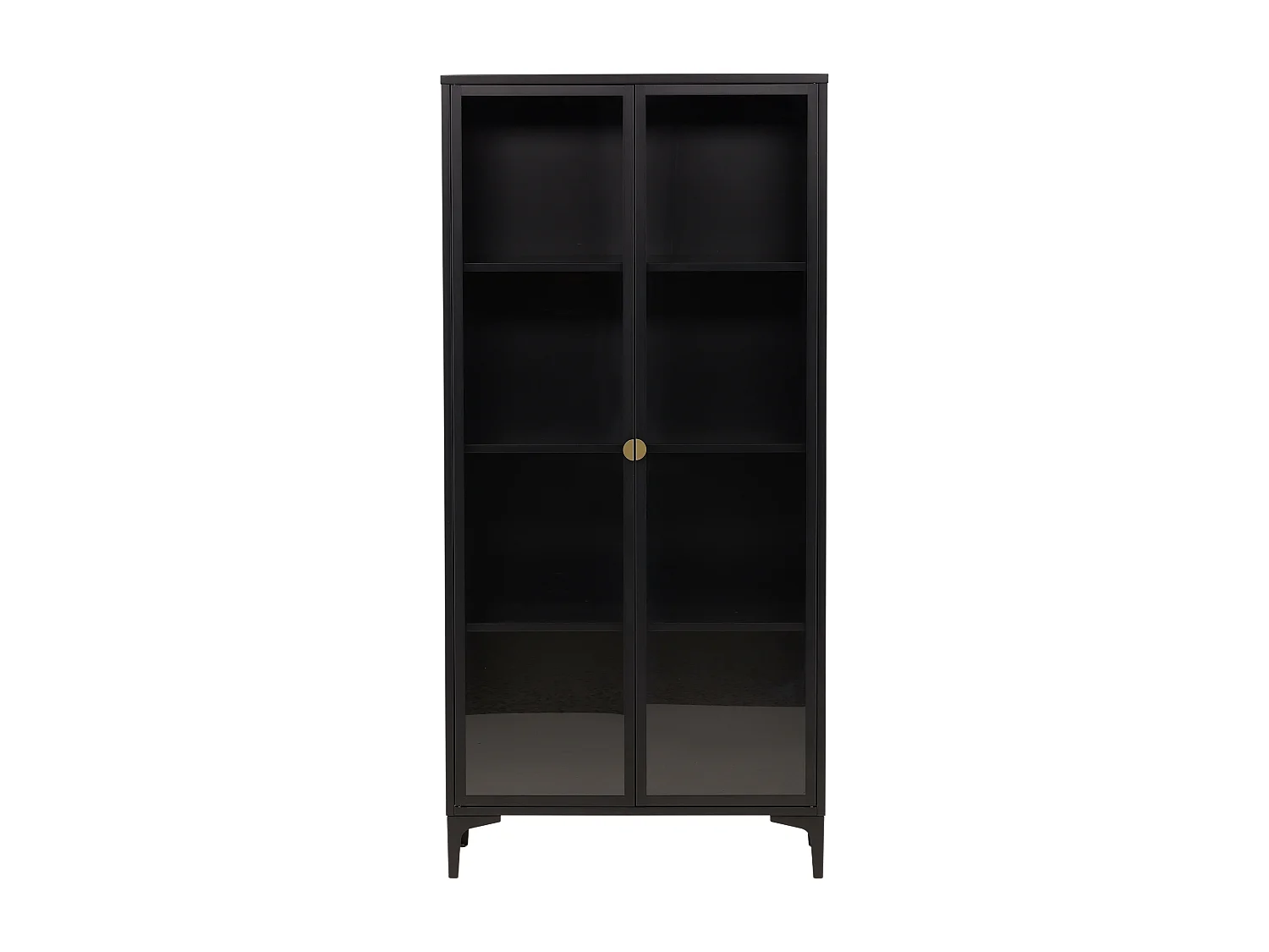 Vitrine PIRING SC90 2D 90x40x190 Preto