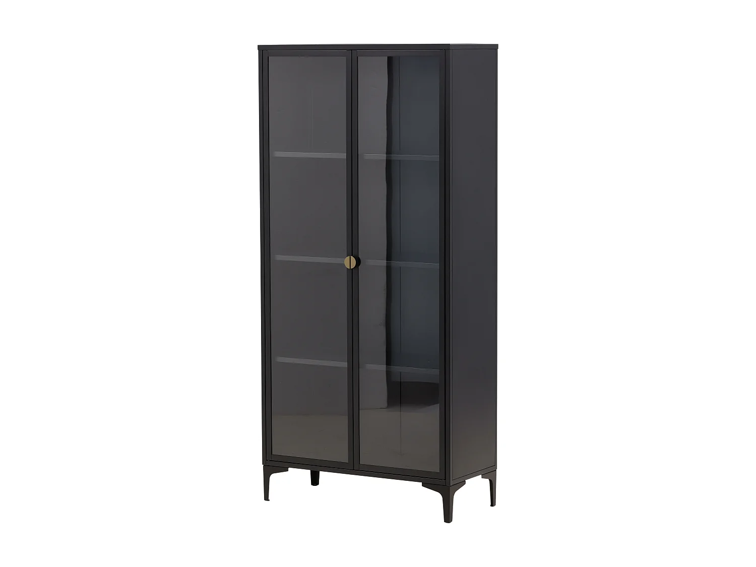 Vitrine PIRING SC90 2D 90x40x190 Noir