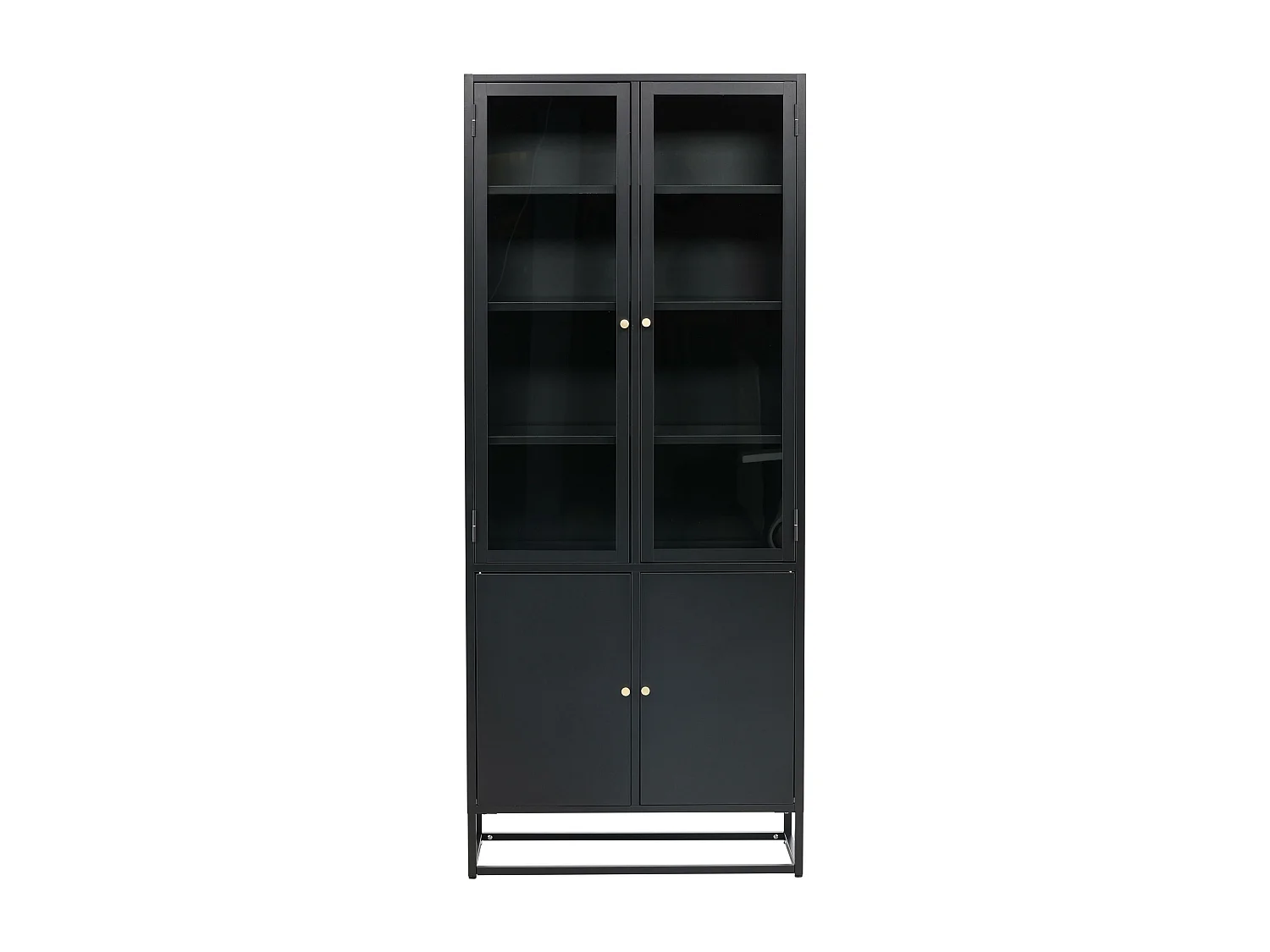 Vitrine BAKAL SC80 4D 80x41x190 Noir