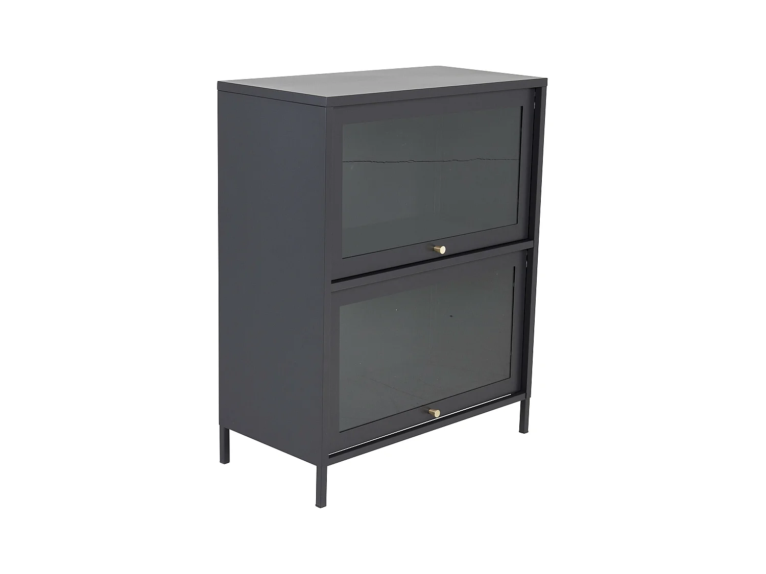 Vitrine BAKAL SC80 2D 80x40x100 Noir