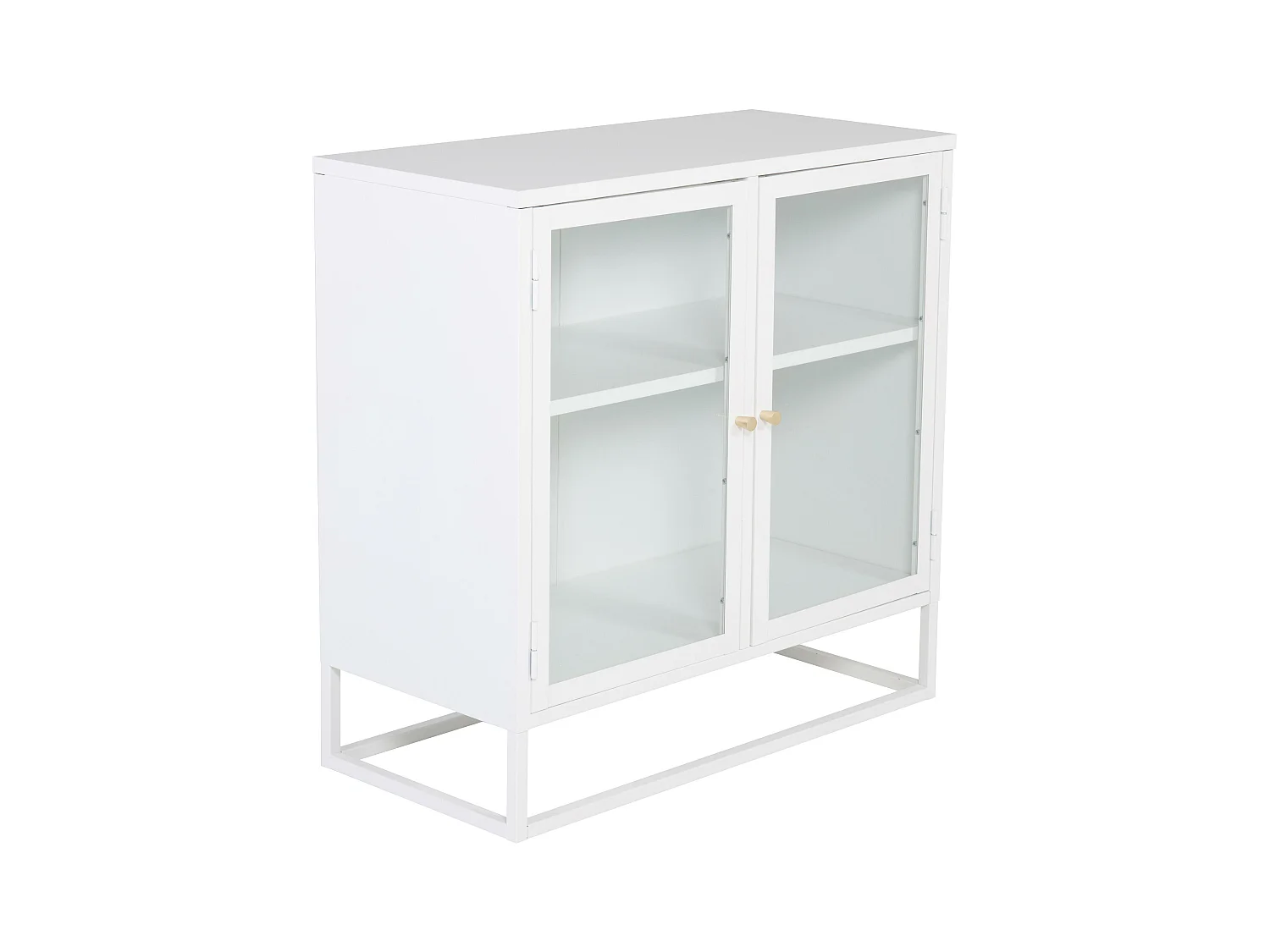 Vitrine BAKAL SC85 2D 85x40x85 Blanc