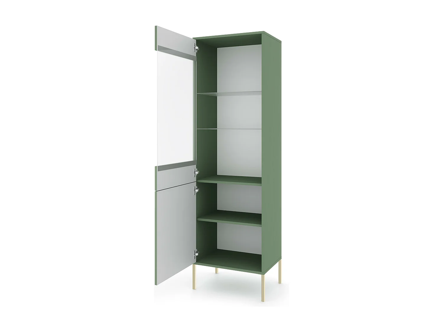 Vitrine ISEO SC54 2D 54x39x180 Vert