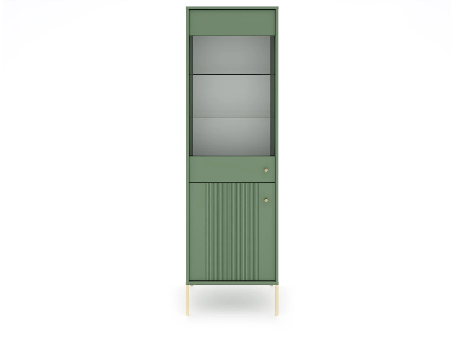 Vitrine ISEO SC54 2D 54x39x180 Vert