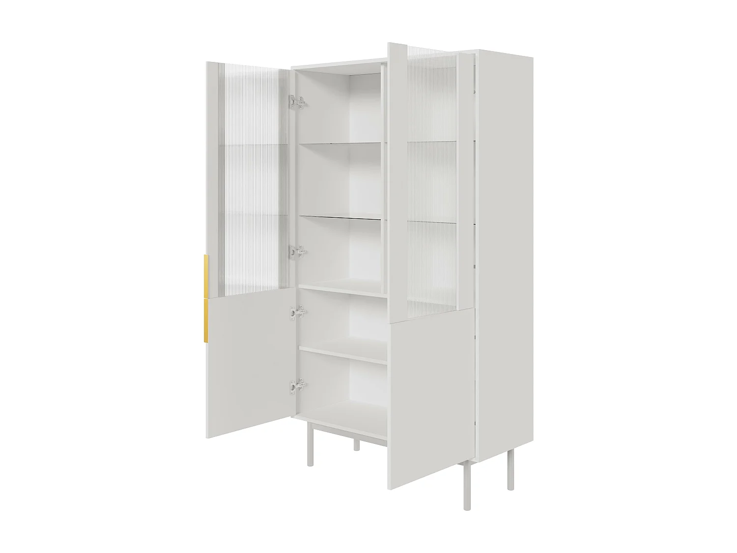 Vetrina VIVA SC104 2D 104x39x179 Bianco