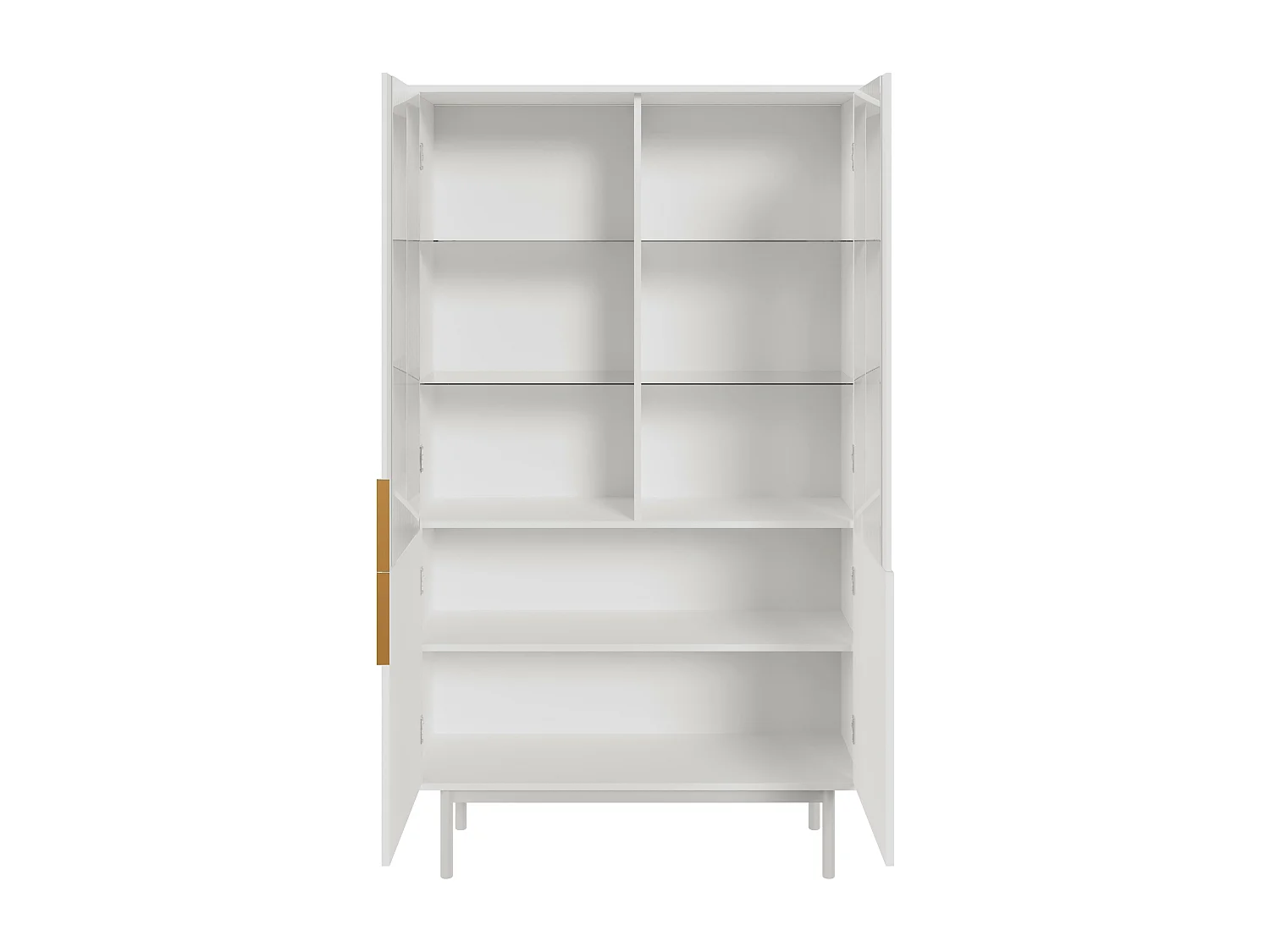 Vetrina VIVA SC104 2D 104x39x179 Bianco