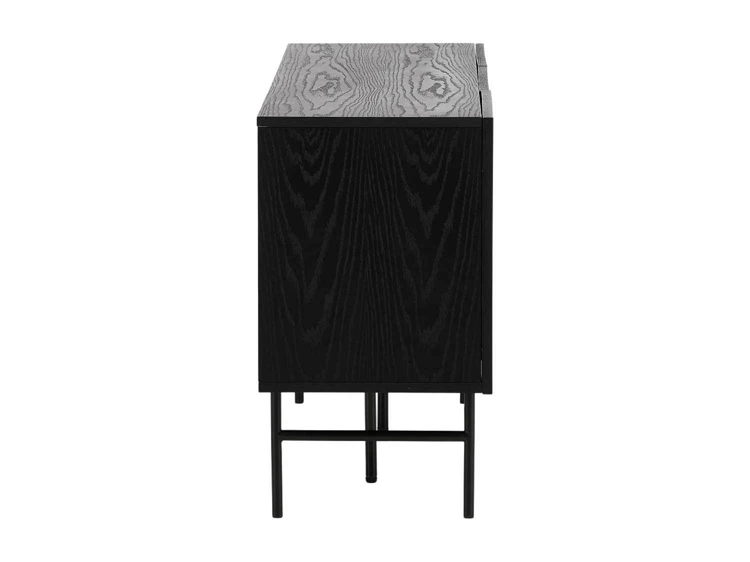 Vitrinekast BJÖRKÖN SC150 3D 150x42x75 Zwart