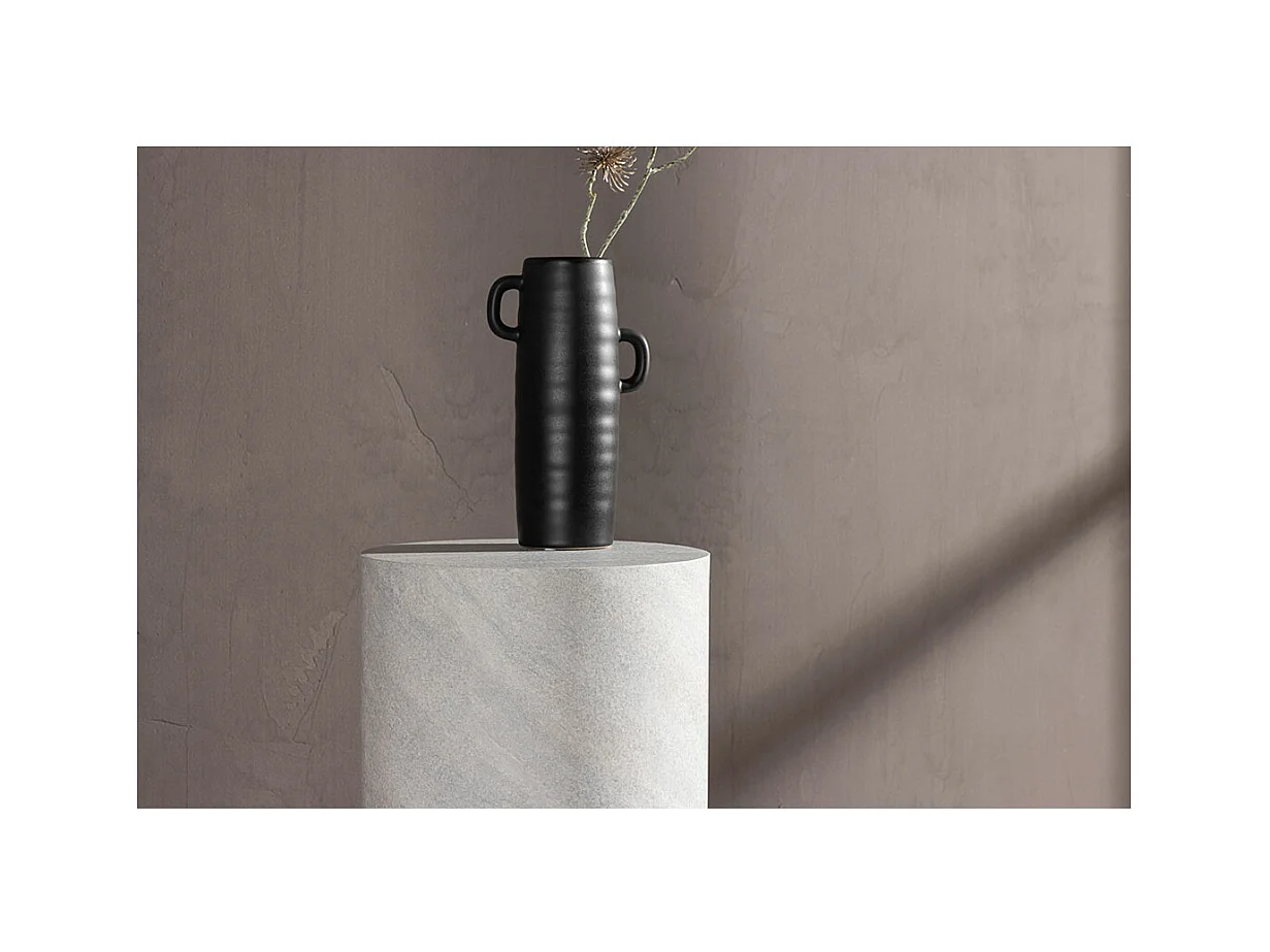 York Ecktisch Ø30 cm Sockel grau.