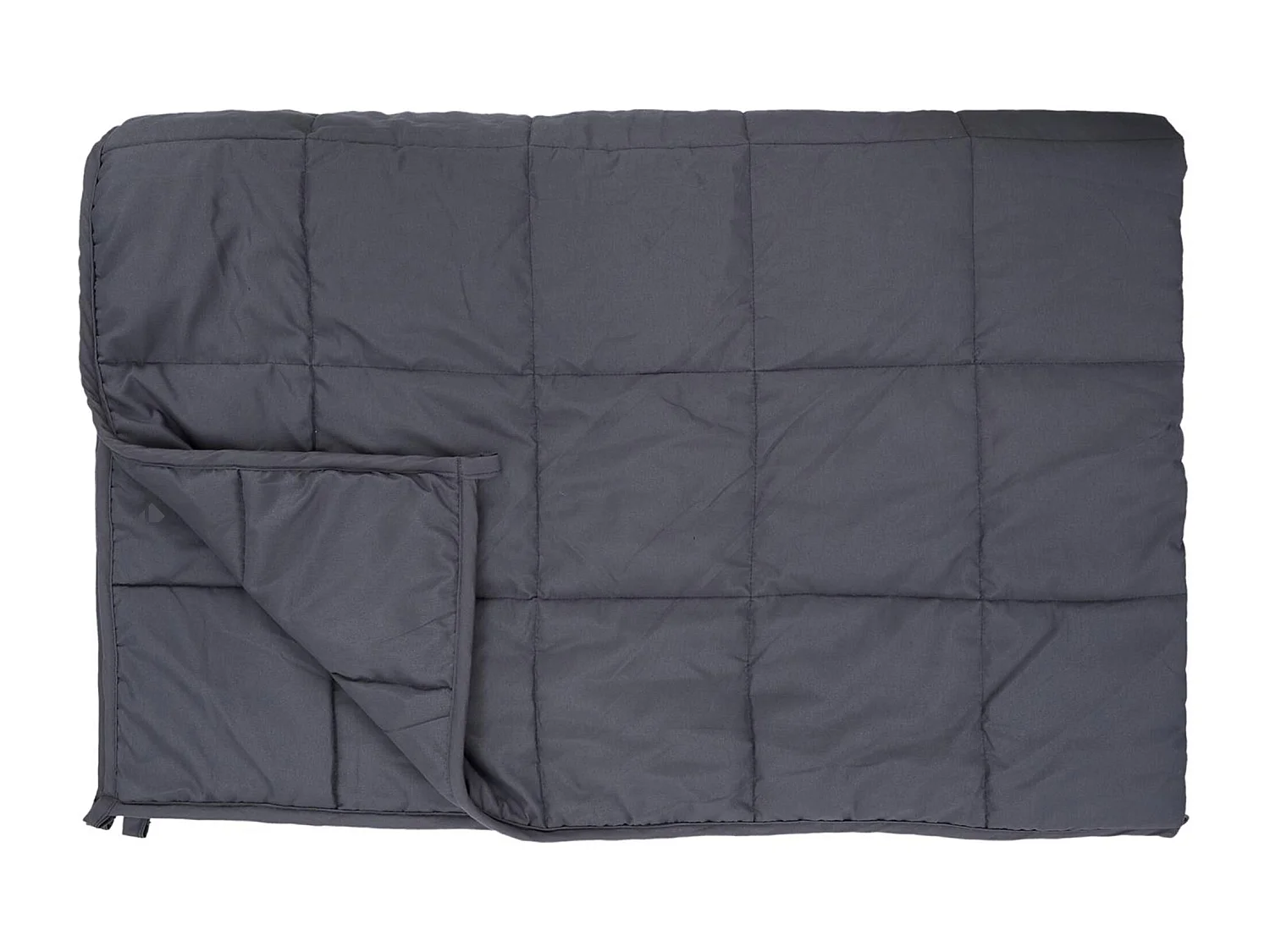 Couverture pondérée en polyester 7kg 150x200 cm LAVISH grise