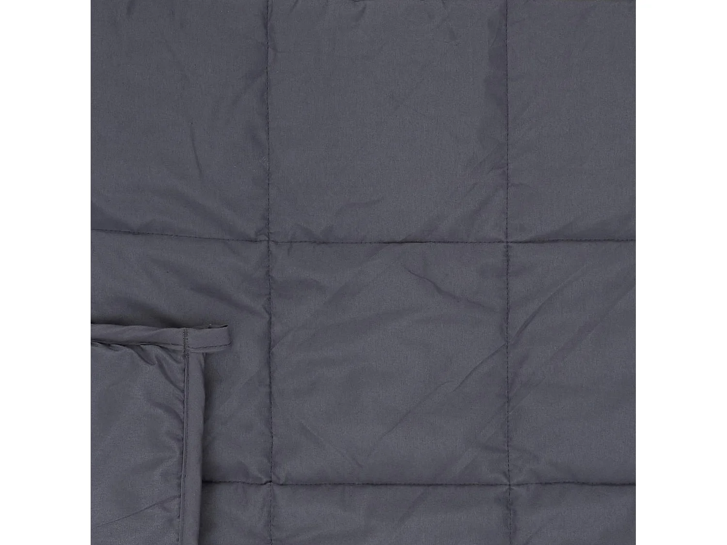 Couverture pondérée en polyester 7kg 150x200 cm LAVISH grise