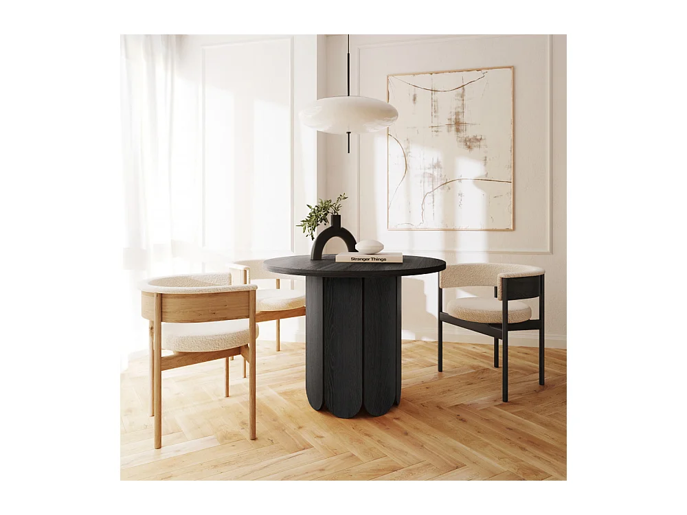 Bureau Console Extensible "Mel" 110cm Gris