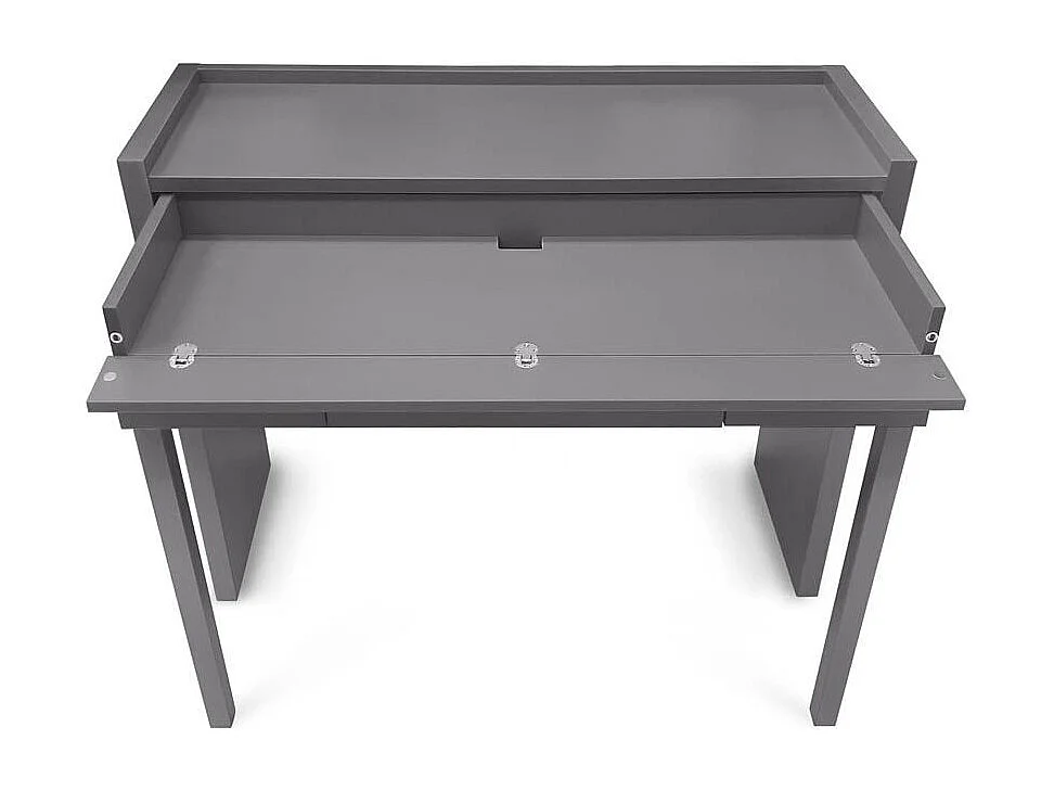 Bureau Console Extensible "Mel" 110cm Gris