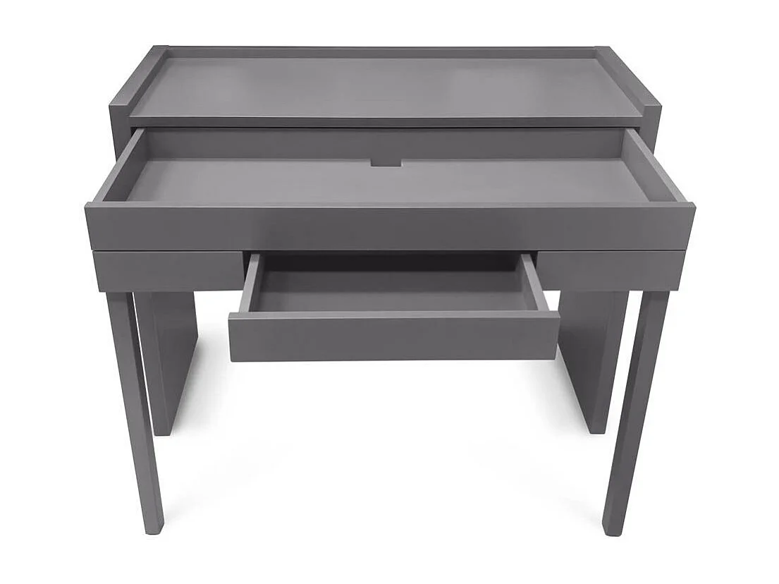 Bureau Console Extensible "Mel" 110cm Gris