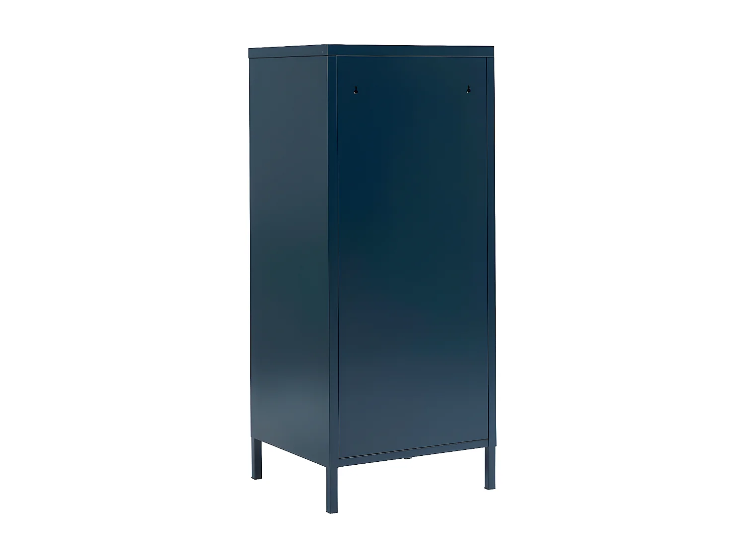 Nino - Petit meuble de rangement 3 tiroirs en métal PANTONE H105cm - Bleu nuit