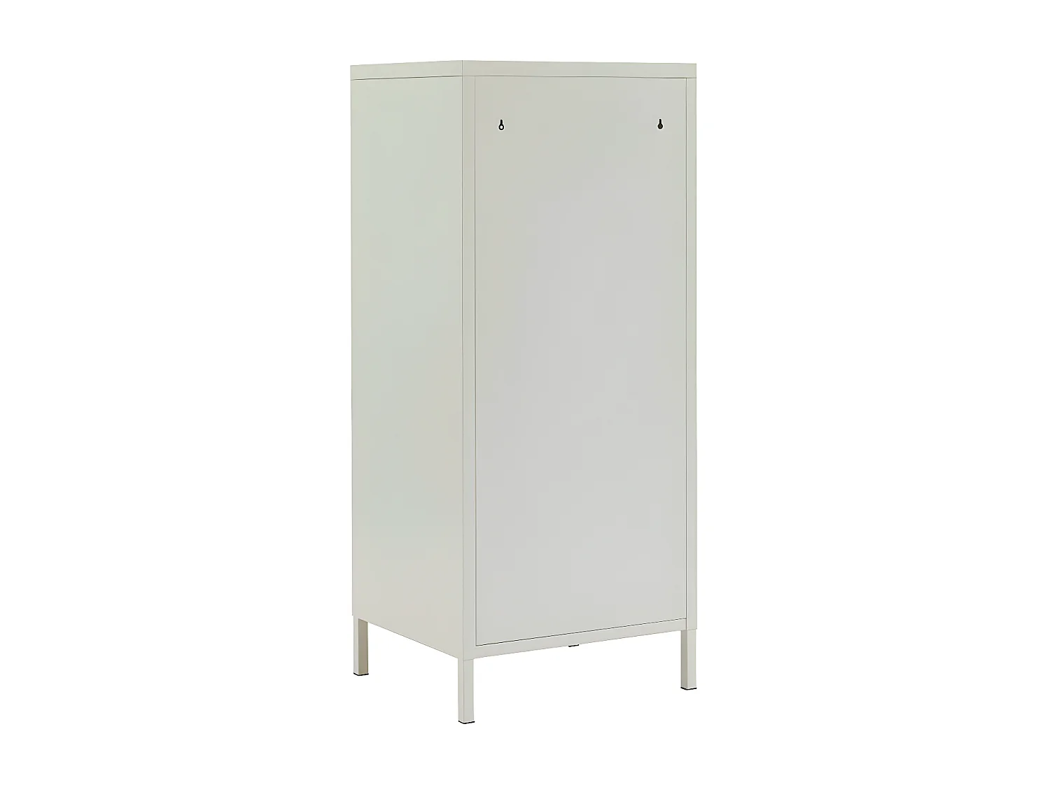 Nino - Petit meuble de rangement en métal PANTONE H105cm - Beige