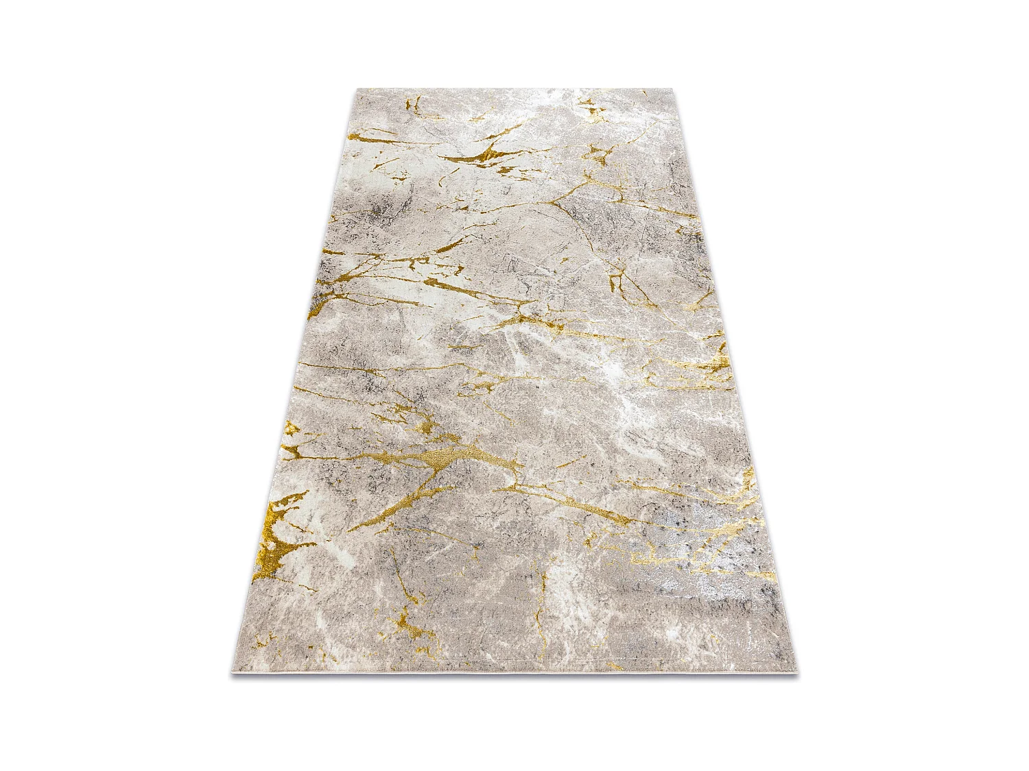 Tapis BLISS Z197AZ147 beige foncé / doré - Marbre, moderne, structur 200x290 cm