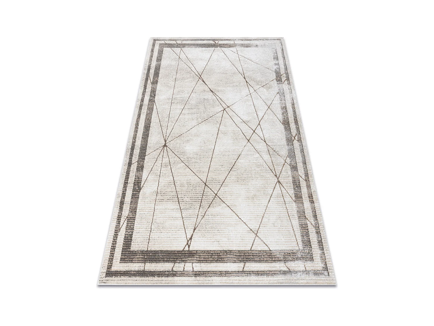 Tapis BLISS Z201Z128 crème / beige - Cadre, géométrique, moderne, s 120x170 cm