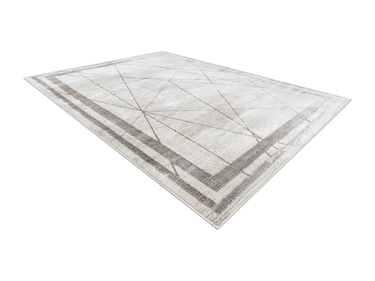 Tapis BLISS Z201Z128 crème / beige - Cadre, géométrique, moderne, s 120x170 cm