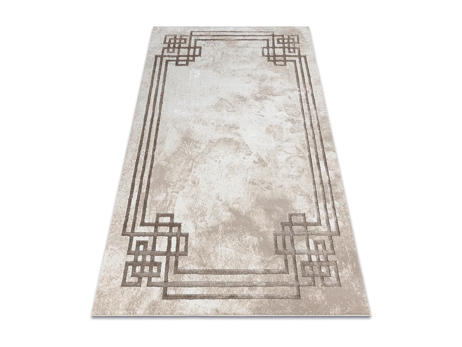 Tapis BLISS Z203AZ138 crème / beige - Cadre, moderne, structurel 120x170 cm