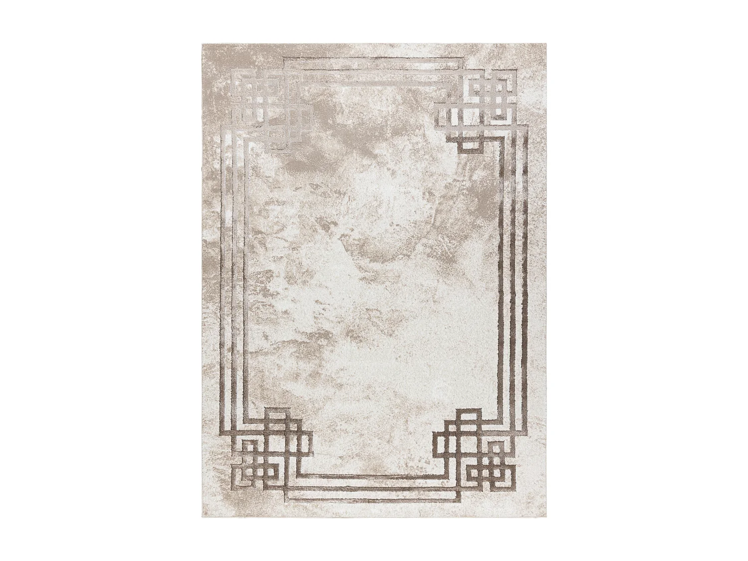 Tapis BLISS Z203AZ138 crème / beige - Cadre, moderne, structurel 120x170 cm