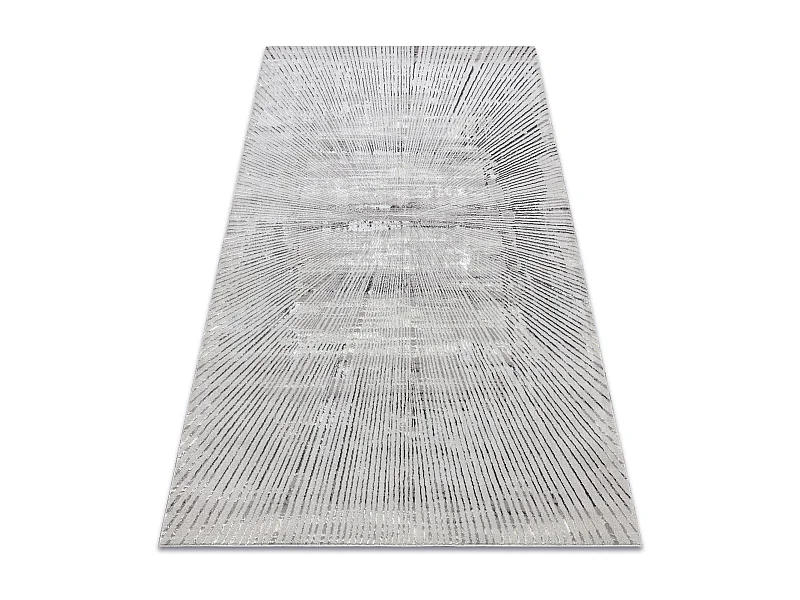 Tapis BLISS Z206AZ256 gris clair / gris - Lignes, moderne, structurel 120x170 cm