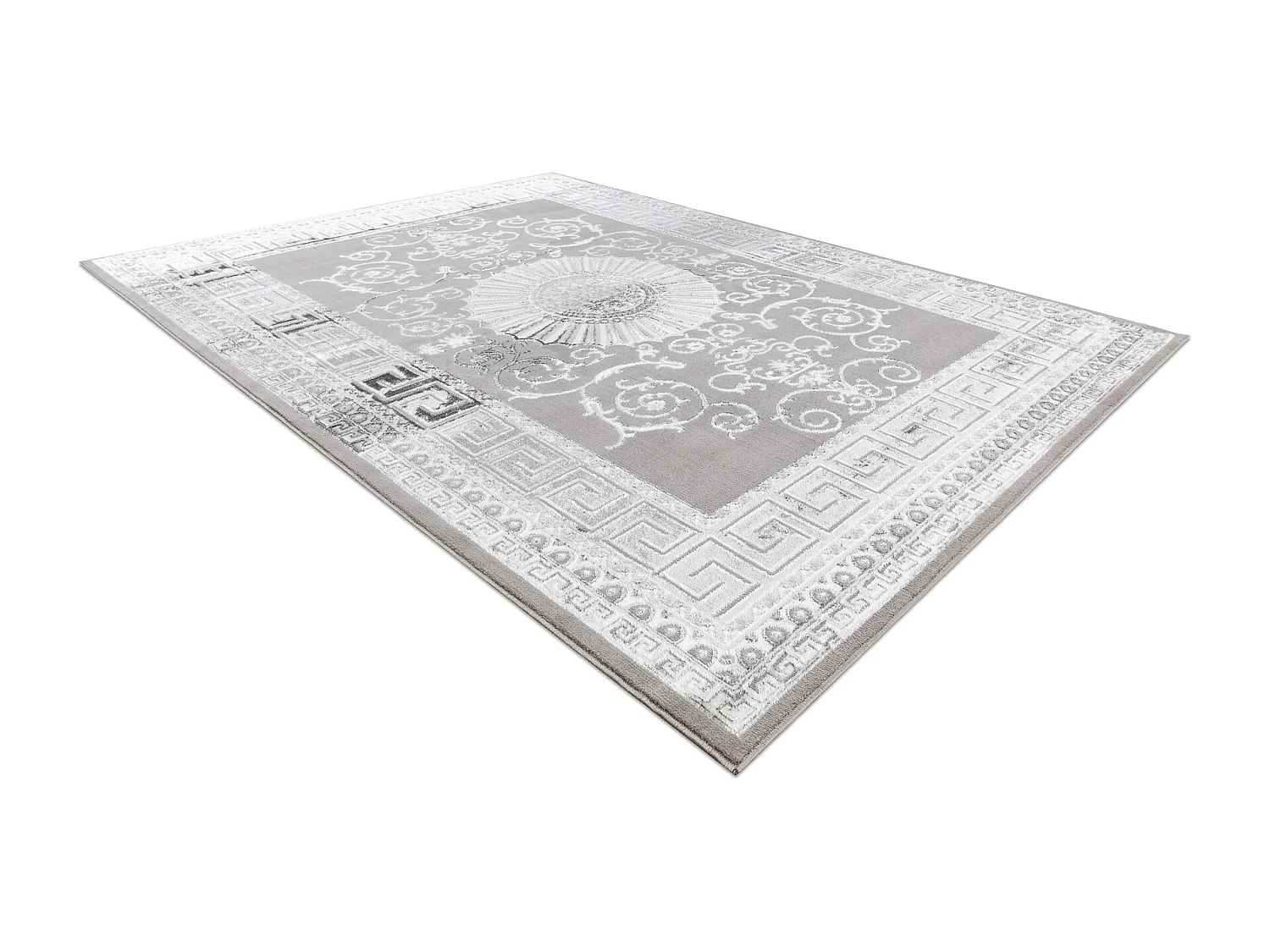 BLISS Z160AZ246 tapijt donker grijskleuring / grijskleuring - Kader, g 200x290 cm