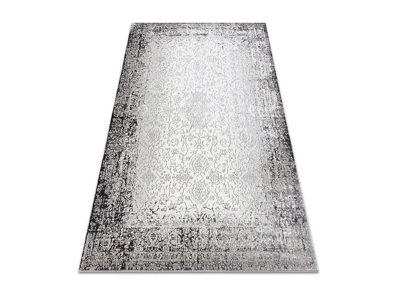 Tapis BLISS Z226AZ226 crème / gris - Cadre, ornement, moderne, struct 80x150 cm