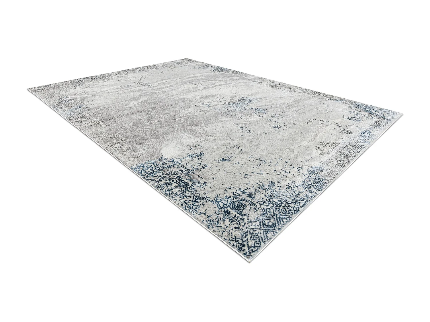 BLISS Z198AZ221 tappeto crema / beige - Astrazione, moderno, struttura 120x170 cm