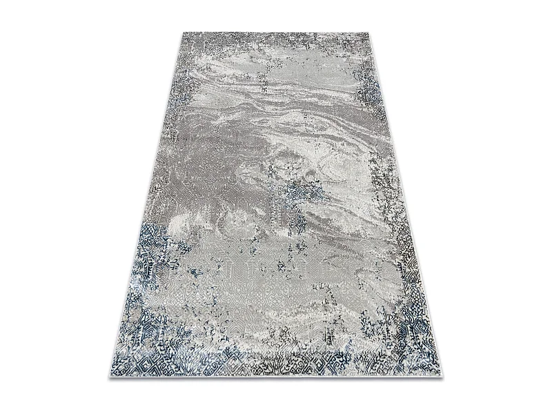 Tapis BLISS Z198AZ221 crème / bleu - Abstraction, moderne, structurel 120x170 cm