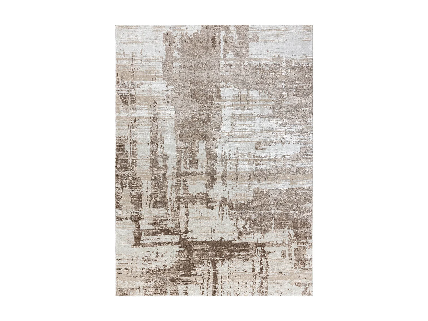 Tapis BLISS Z165AZ128 crème / beige - Abstraction, moderne, structure 80x150 cm