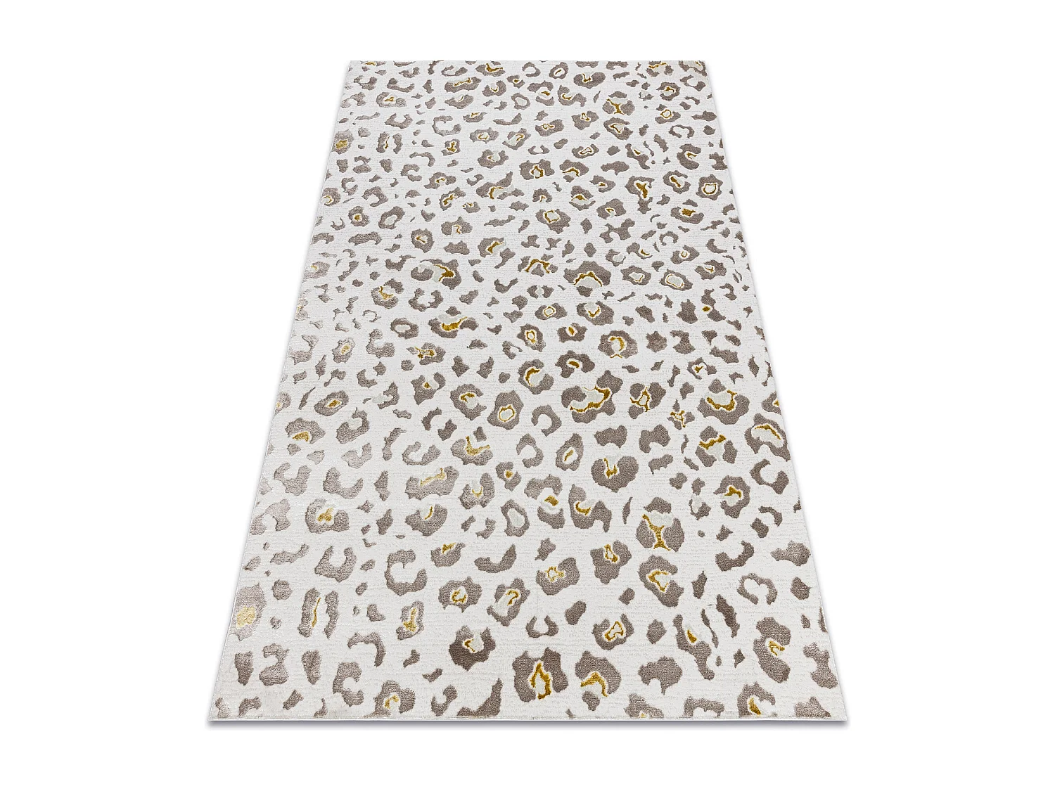 Tapis BLISS Z232AZ128 crème / beige - Motif léopard, moderne, struct 120x170 cm