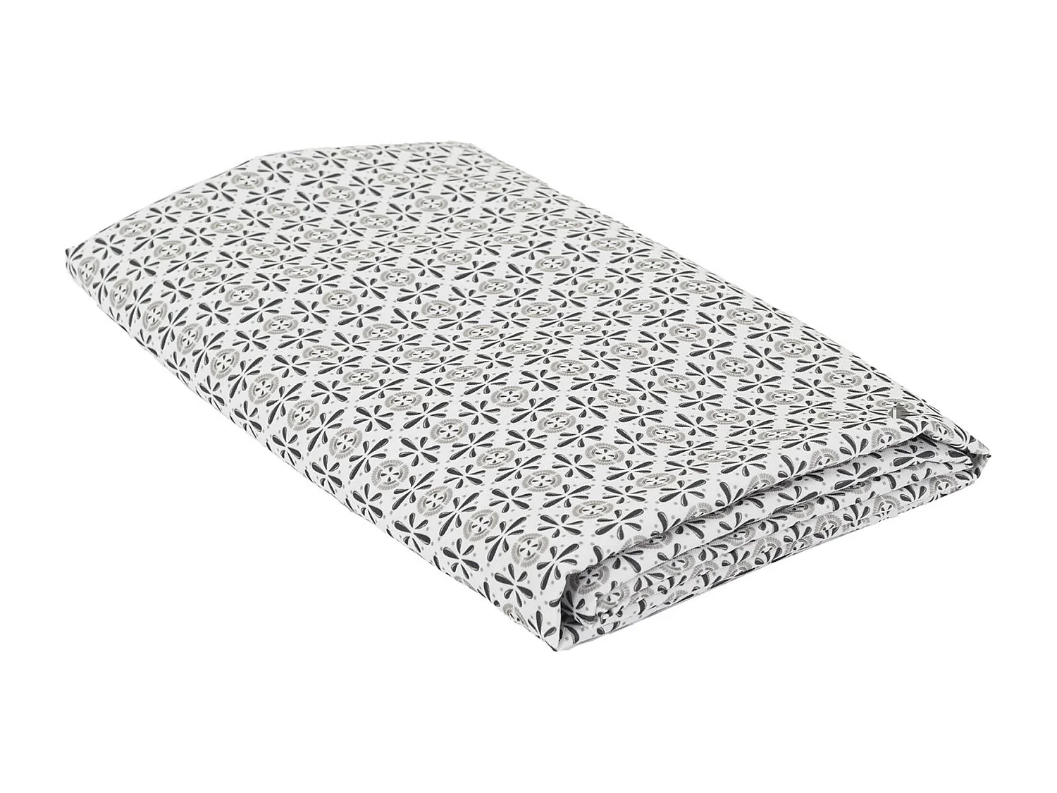 Nappe rectangle 140x240 cm VITA 100% polyester antitache motifs géométriques gris