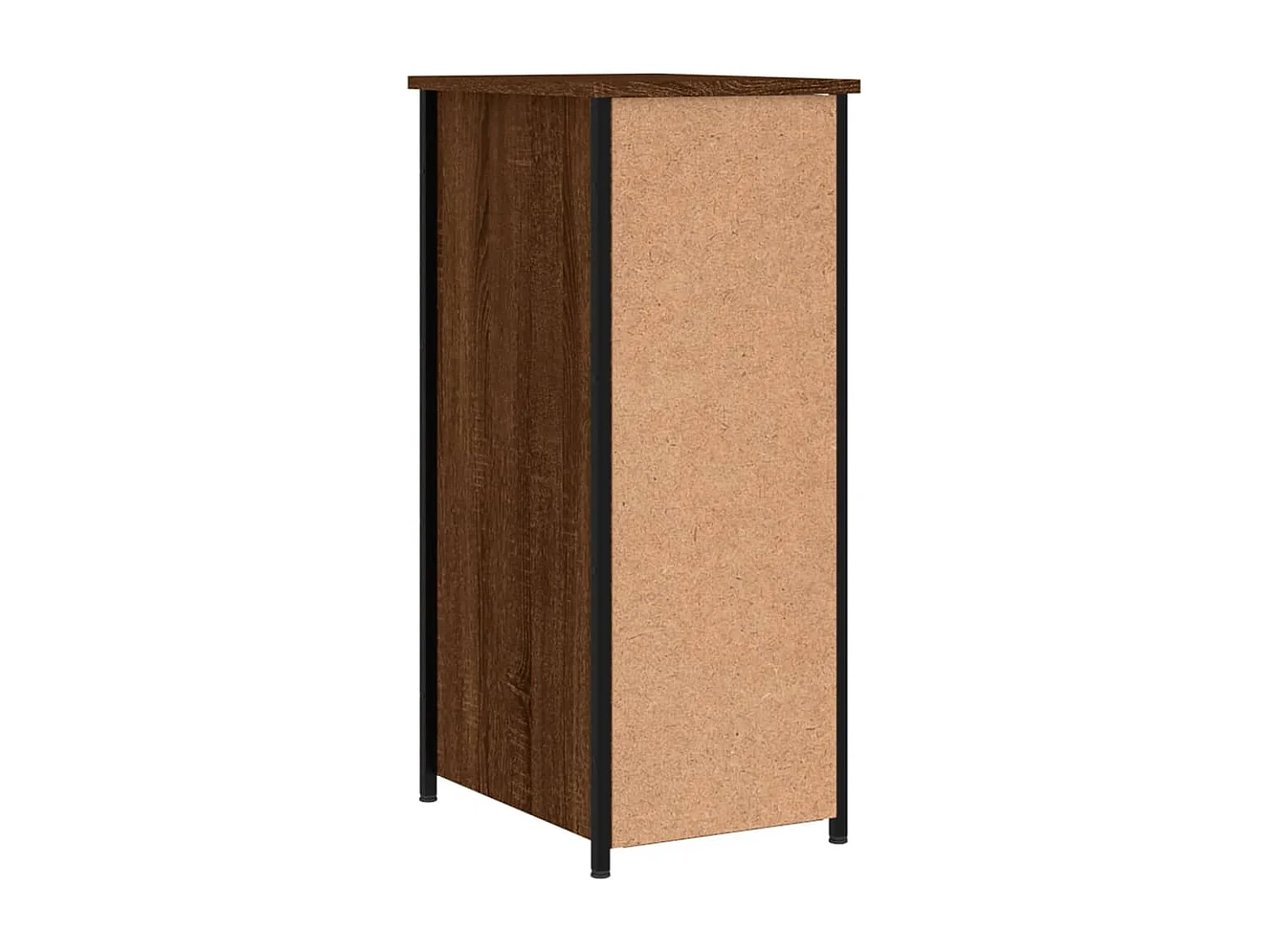 Nachttische 2 Stk. Braun Eichen-Optik 32x42x80 cm Holzwerkstoff