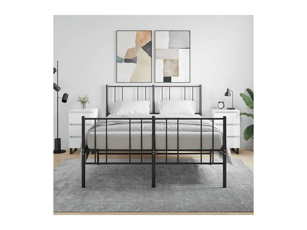Tables de chevet 2 pcs blanc brillant 40x35x69 cm