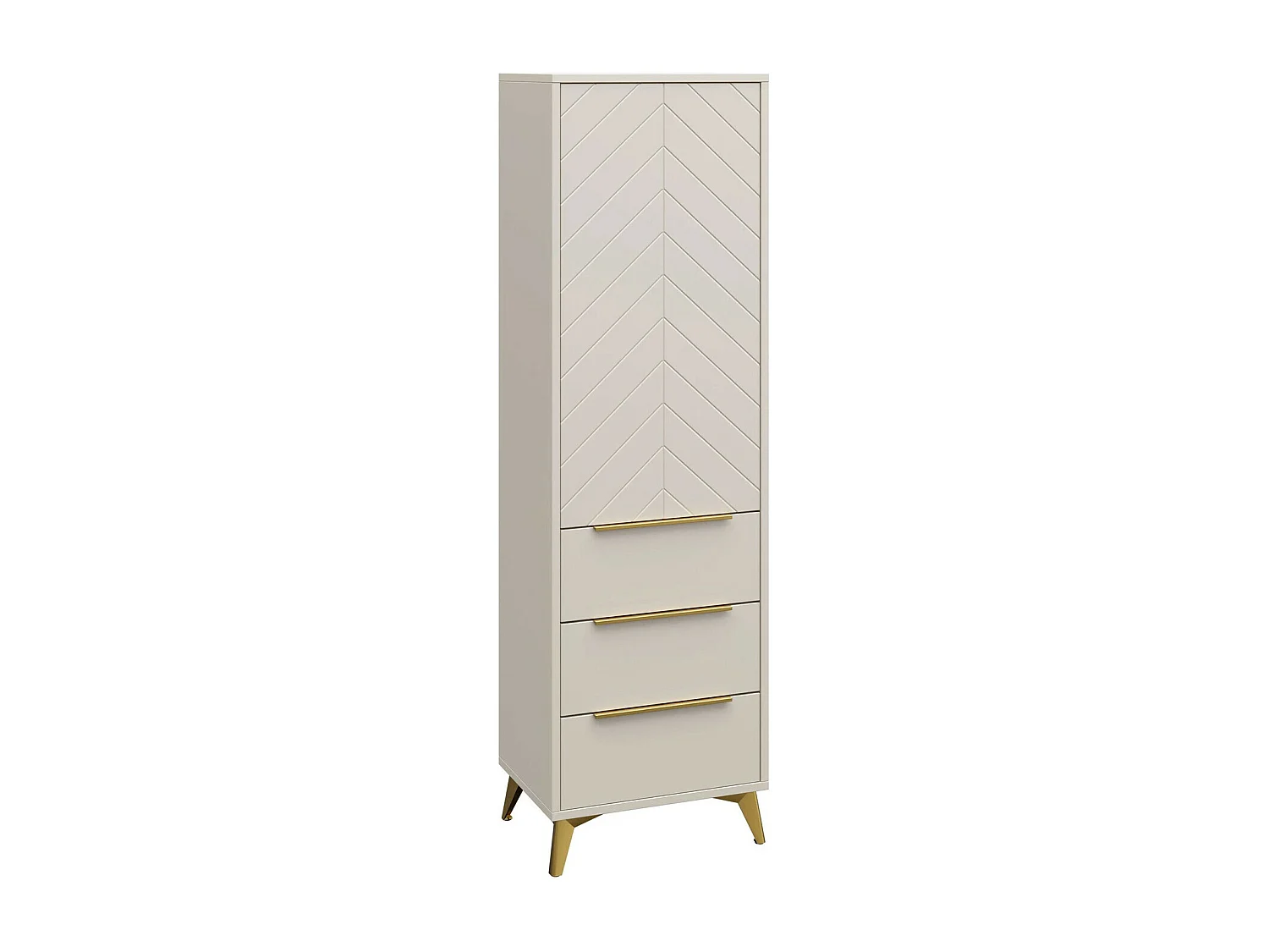 Étagère Comfivo Camlue 102, Fermé|Avec tiroirs|Avec des portes, MDF|Stratifié, 180x54cm