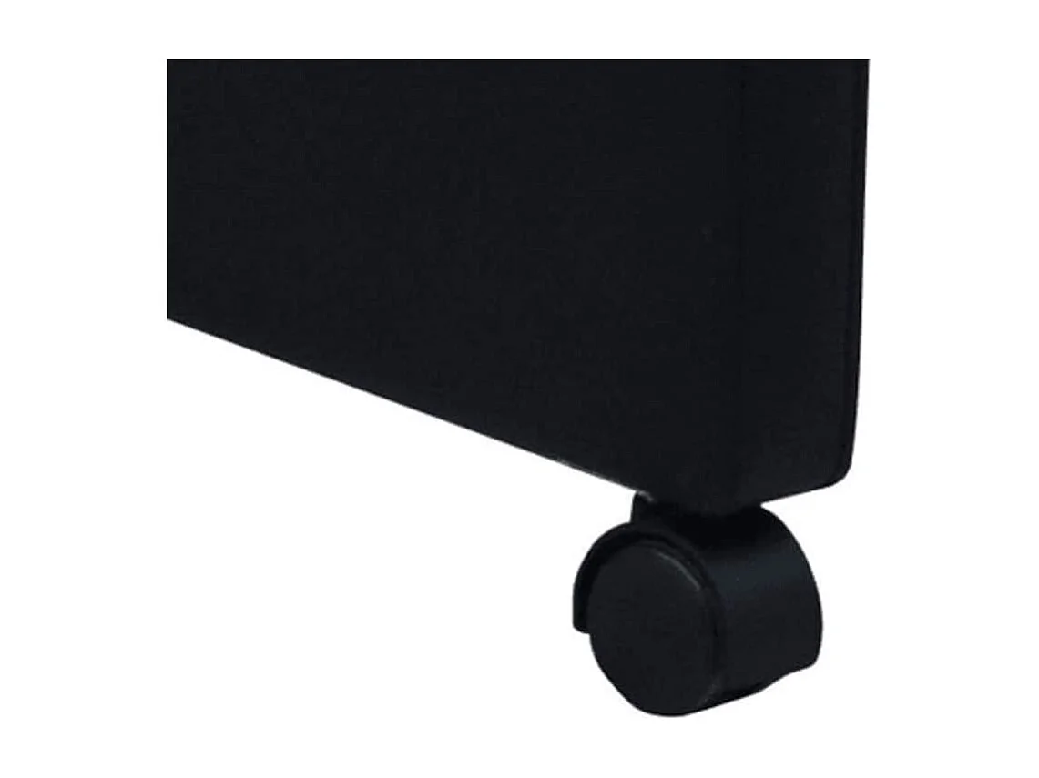 Cadeiras de jantar 2 pcs couro artificial preto